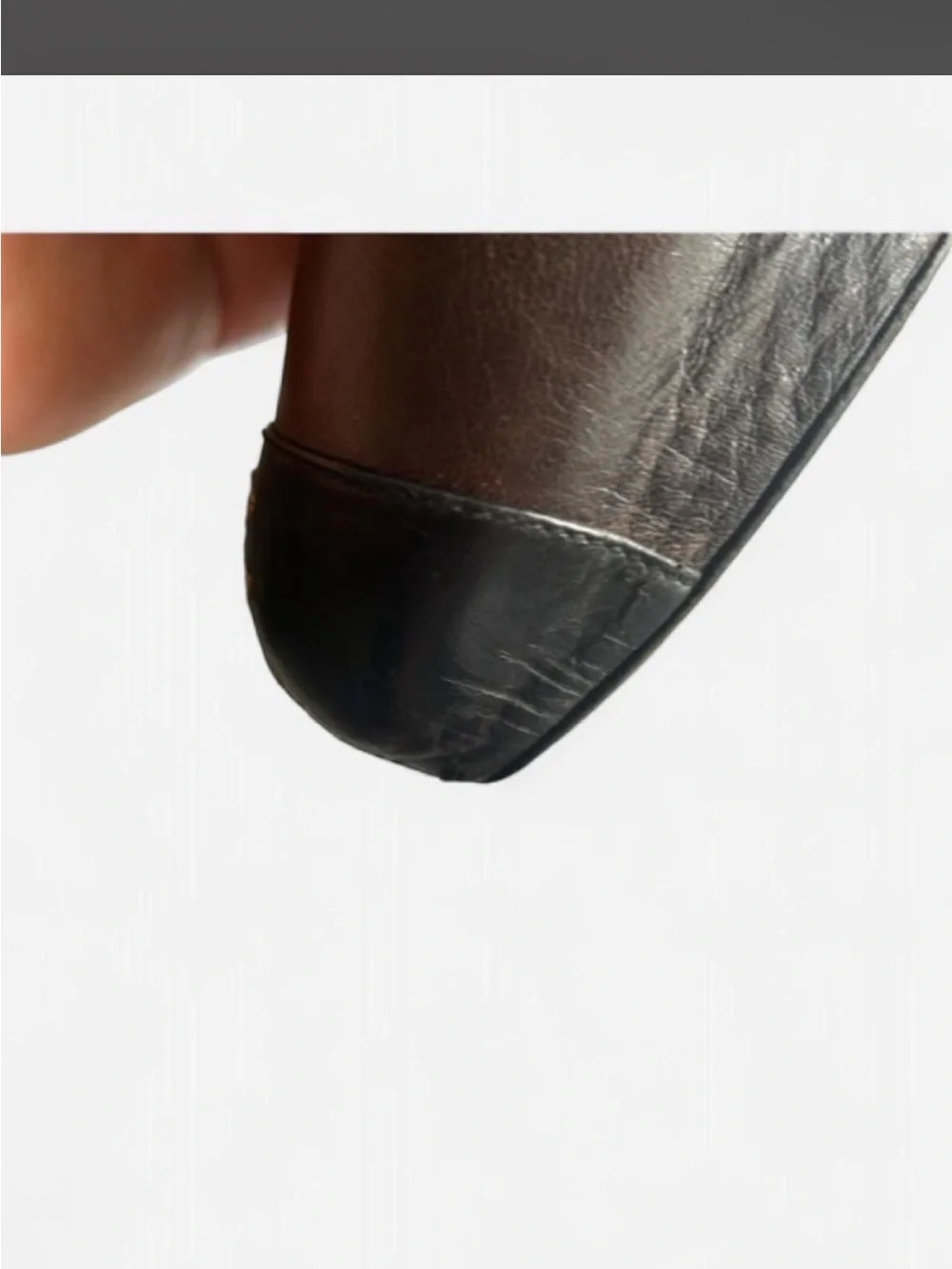 CHANEL Dark Brown Leather Pumps with Gold CC Emblem